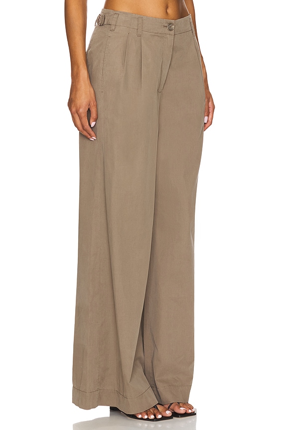 view 2 of 6 HAYDIN WIDE LEG 팬츠 in Faded Olive