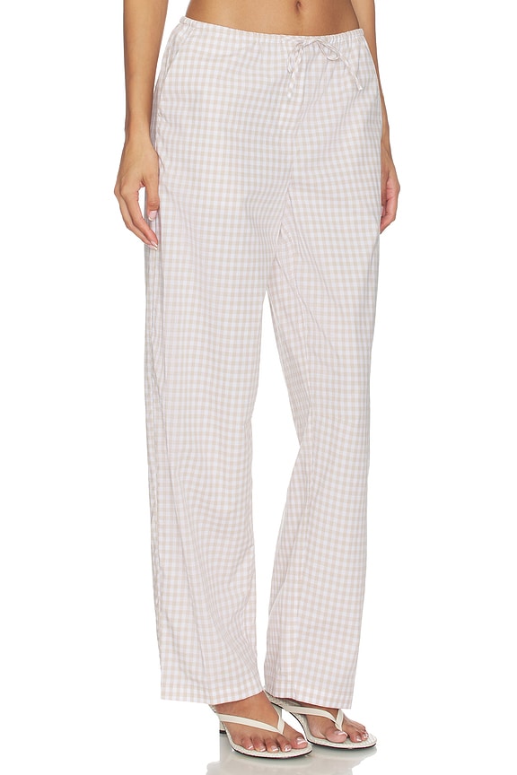 view 2 of 6 PANTALÓN PANT in Sand Gingham