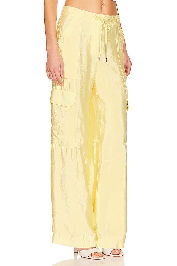 view 2 of 4 AURORA 낙하산 유틸리티 팬츠 in Sulfur