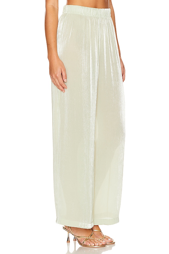 view 2 of 4 Yvonne Pajama Pant in Cilantro