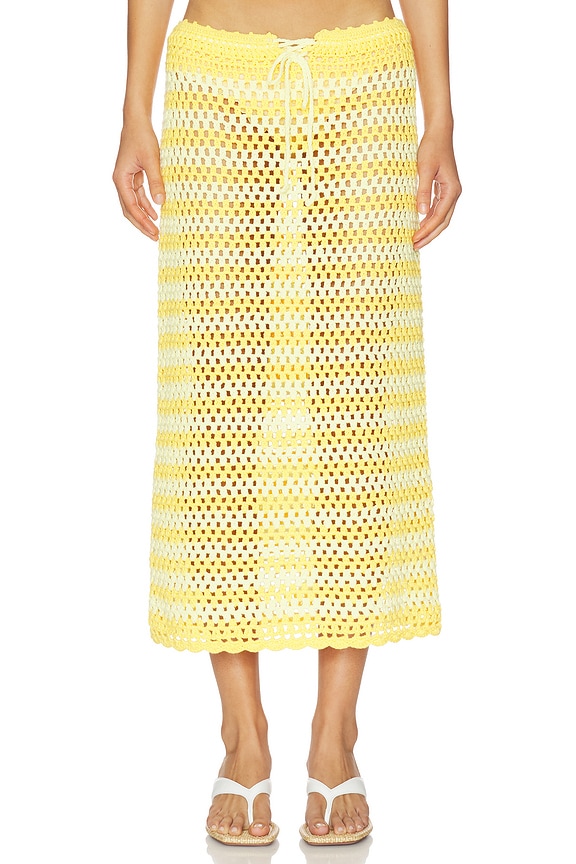 view 1 of 6 FALDA MIDI WELLES in Mango