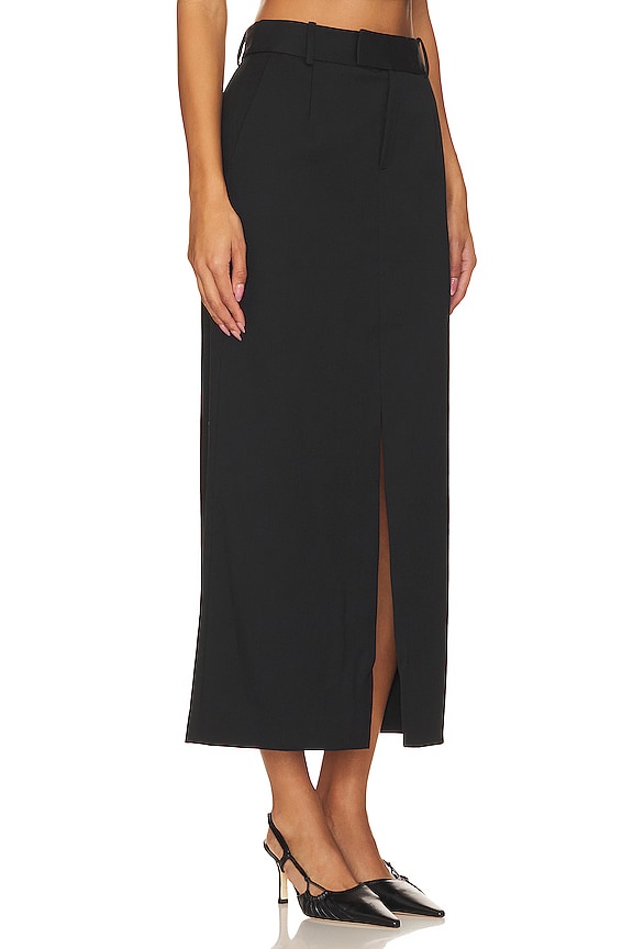 view 2 of 4 FALDA RECTA JALDA in Black