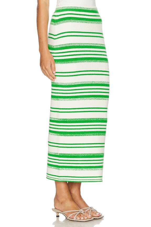 view 2 of 4 TEAGAN 스커트 in Parakeet Stripe
