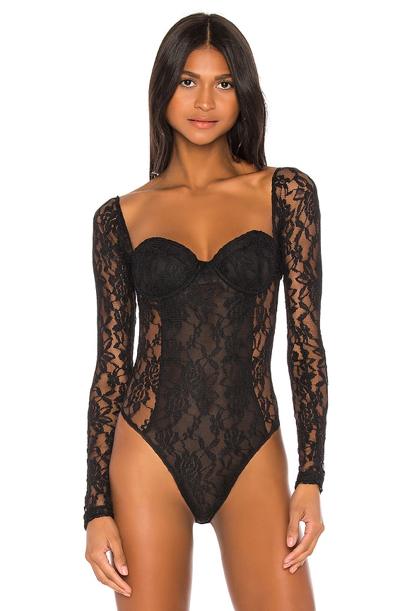 view 2 of 5 BODY in Black Lace