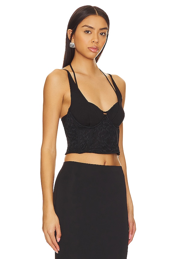 view 2 of 4 БЮСТЬЕ SERIFINA in Black