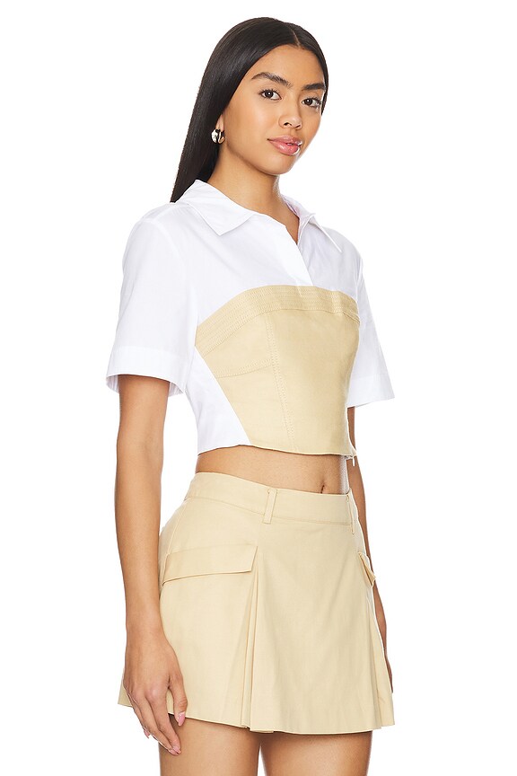 view 2 of 4 Granger Combo Shirt in Natural Multi