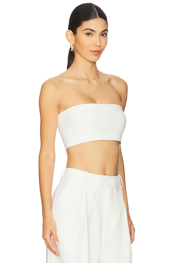 view 2 of 4 Falan Strapless Bralette Top in Ivory