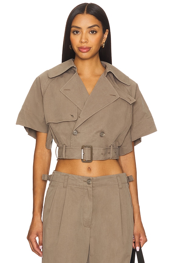 view 2 of 5 Axel Top in Faded Olive