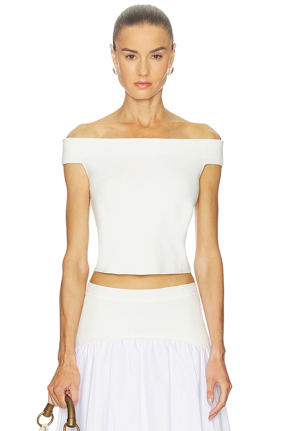 view 1 of 4 Dalton Top in Ivory
