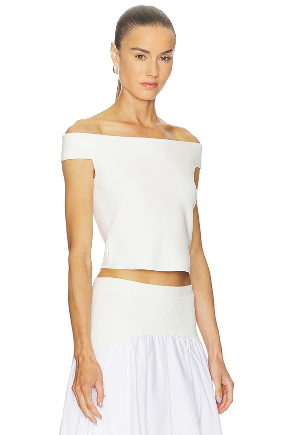 view 2 of 4 Dalton Top in Ivory