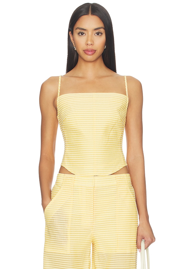 view 1 of 5 Lenora Bustier Top in Mango