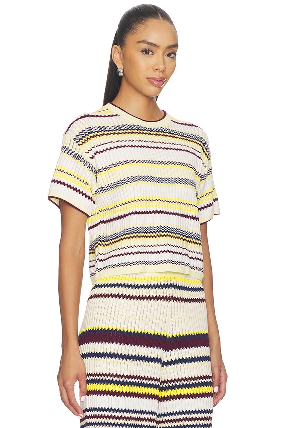 view 2 of 5 CAMISETA MANGA CORTA TENLEY in Yolk Multi