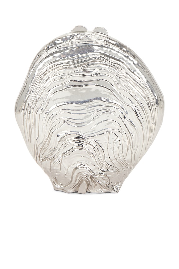 view 2 of 6 GIDGET 쉘 클러치 in Silver