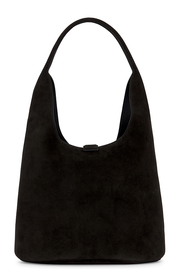 view 2 of 5 Khai Suede Hobo Bag in Black
