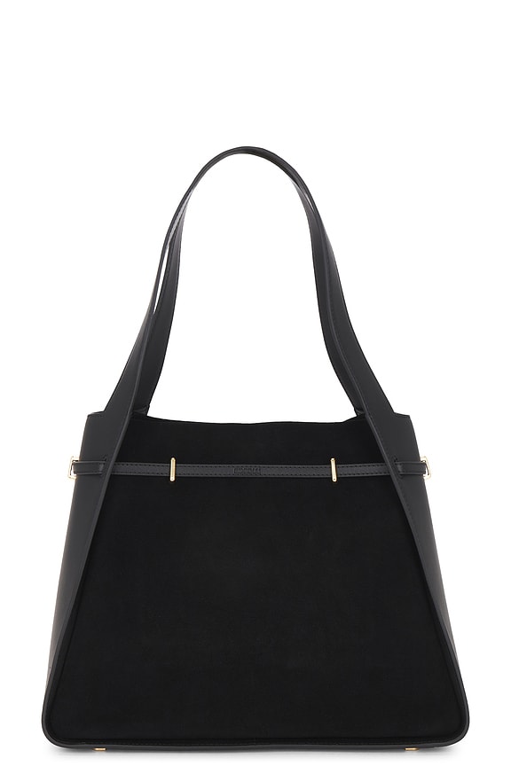 view 2 of 4 Cleo Suede Tote Bag in Black