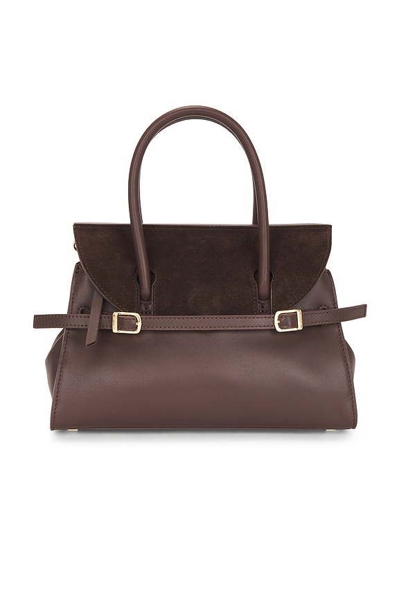 view 2 of 6 Small River Top Handle Bag in Cacao