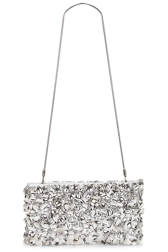 view 2 of 6 Reese Beaded Clutch in Silver