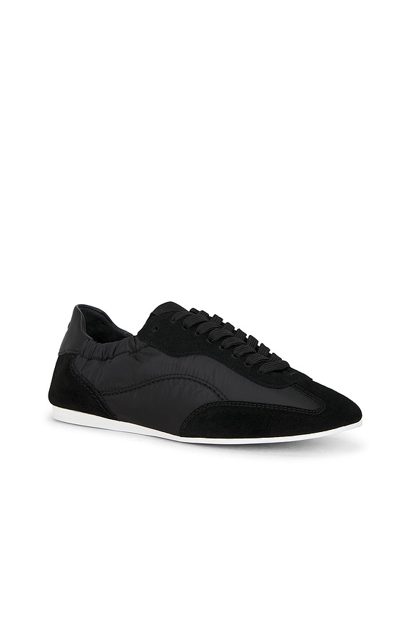 view 2 of 6 Georgie Elasticized Nylon Sneaker in Black