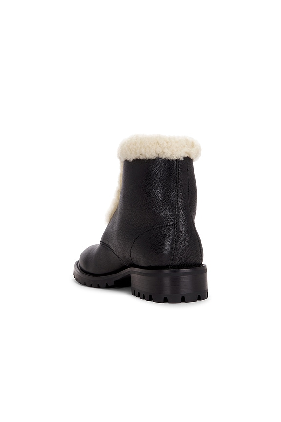 Noah Shearling Lug Zip Boot SIMKHAI
