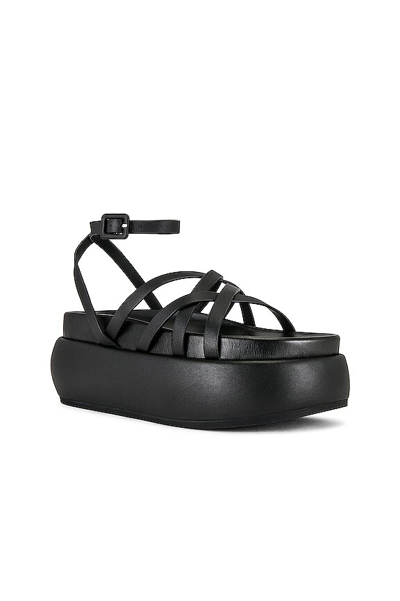 view 2 of 5 Buster Strappy Platform Sandals in Black