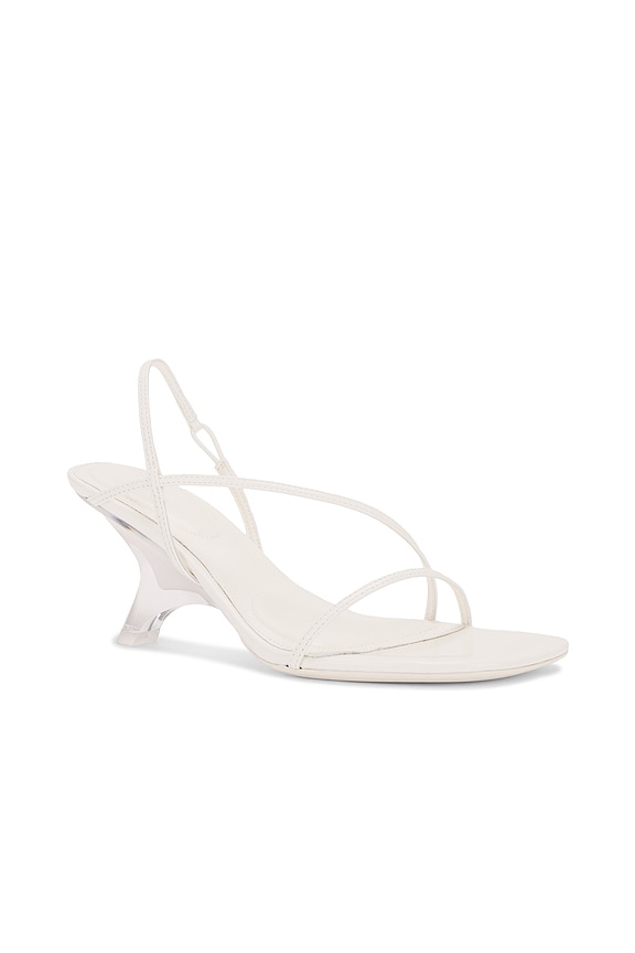 view 2 of 5 Shadow Wedge Sandal in White