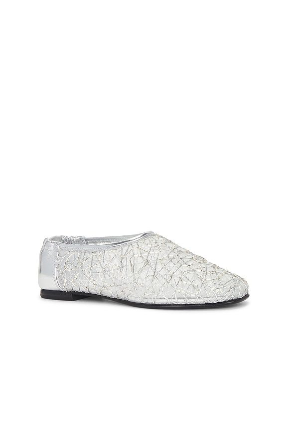 view 2 of 5 Eden Ballet Flat in Silver