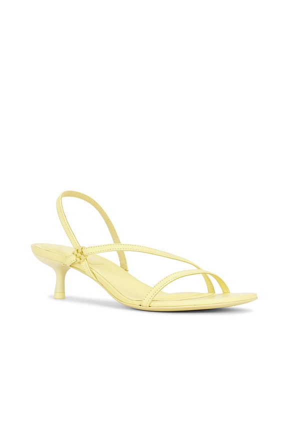 view 2 of 5 Cedonia Stud Strappy Kitten Heel Sandal in Buttercream