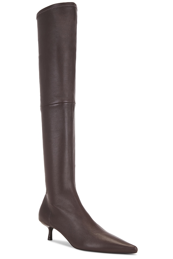 view 2 of 5 Joni Stretch Over-the-Knee Boot in Hickory