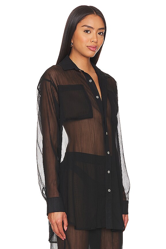 view 2 of 4 Mika Top in Black