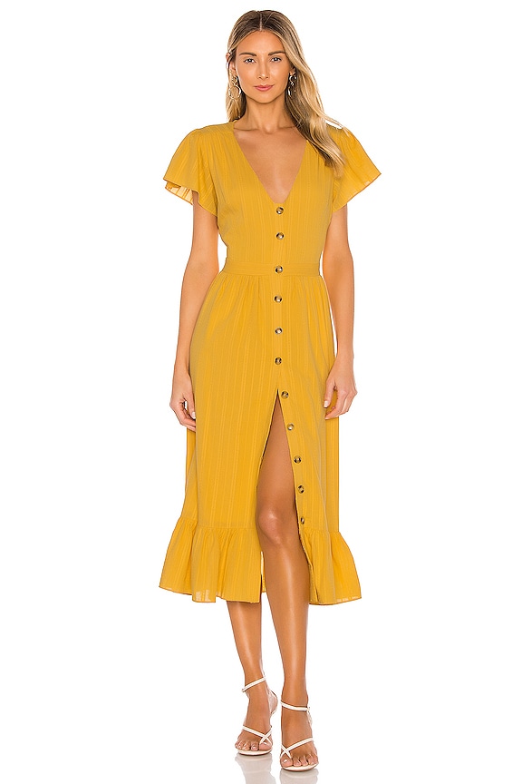 view 1 of 3 Layla Dress in Marigold