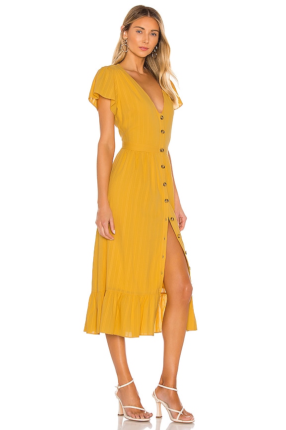 view 2 of 3 Layla Dress in Marigold