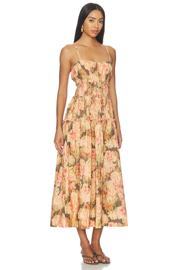 view 2 of 3 Amelia Midi Dress in Heirloom Orange
