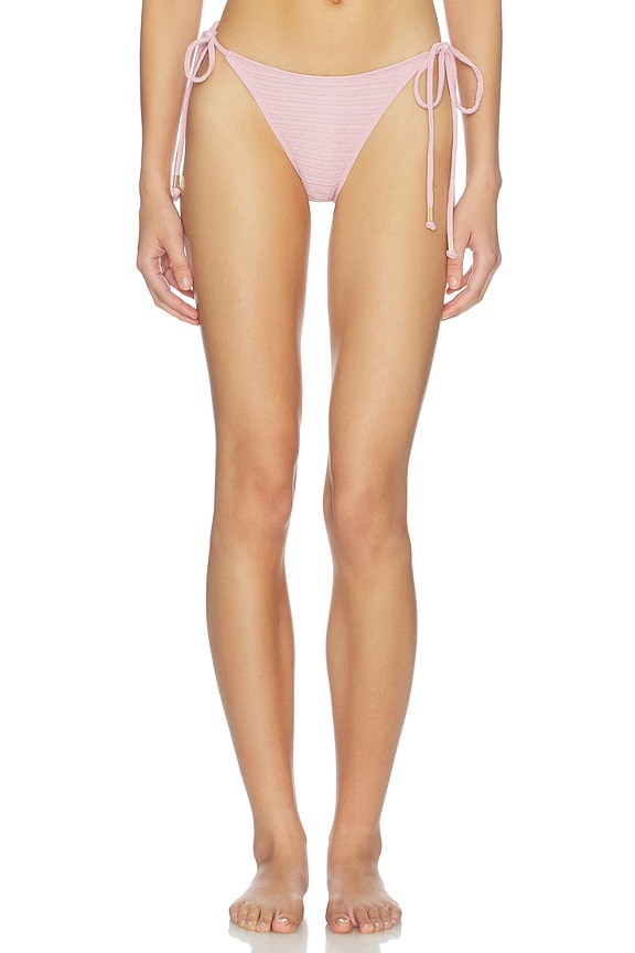 view 1 of 5 Nat Bikini Bottom in Ballet Pink