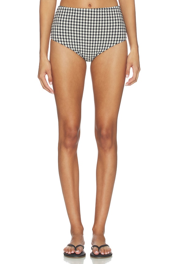 view 1 of 5 BRAGUITA BIKINI VERA in Tuxedo Plaid
