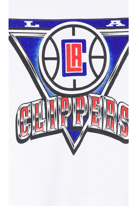 view 3 of 4 Clippers Triangle Hoodie in White