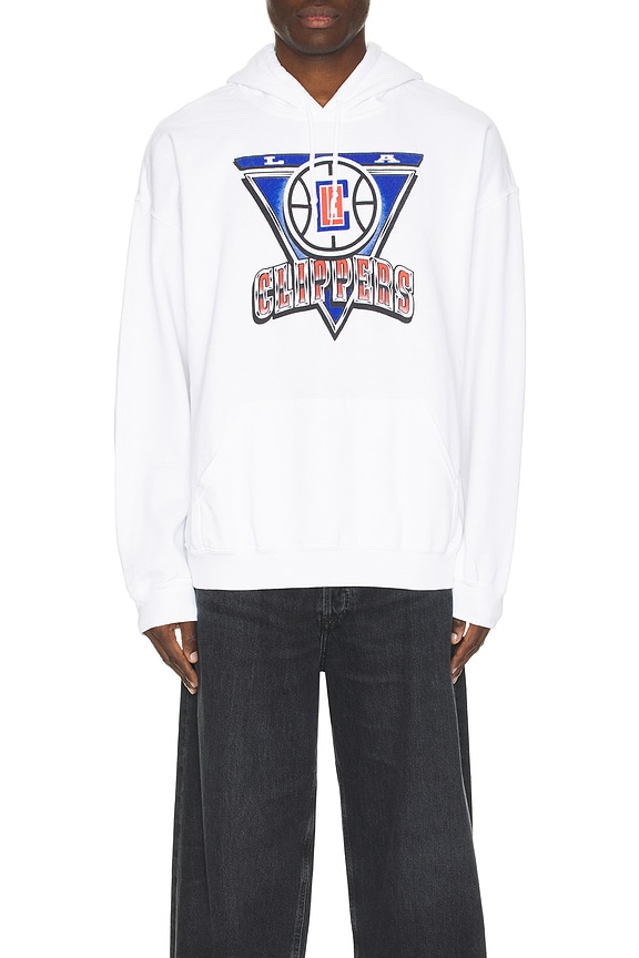 view 4 of 4 Clippers Triangle Hoodie in White