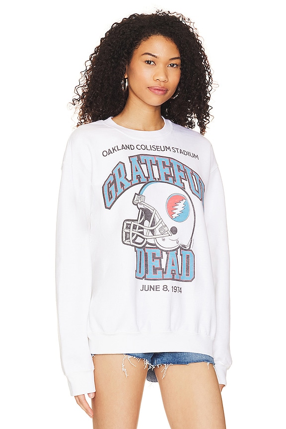 view 2 of 4 Grateful Dead Helmet Sweater in White