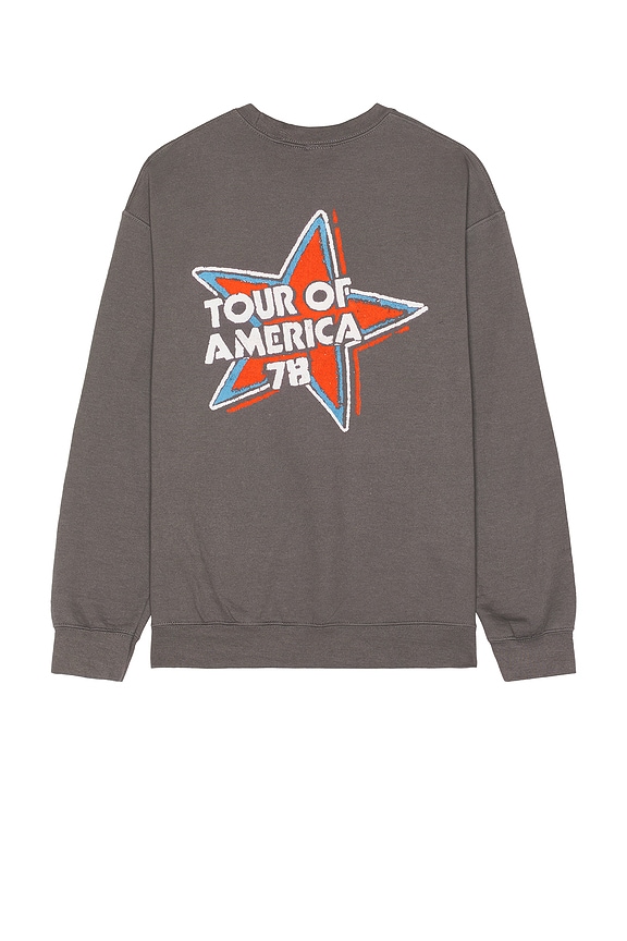 view 2 of 4 The Rolling Stones America 78 Sweatshirt in Charcoal