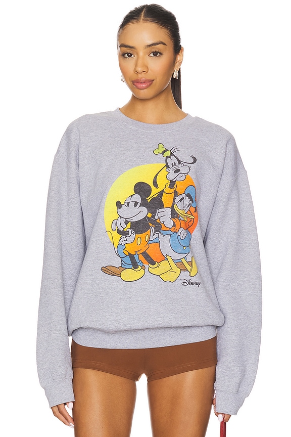 view 1 of 4 Donald And Pals Fleece Sweatshirt in Heather Grey