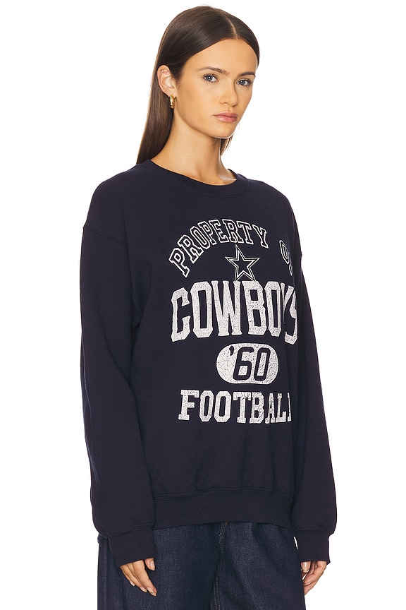 view 2 of 4 Cowboys Property Crew Sweatshirt in Navy