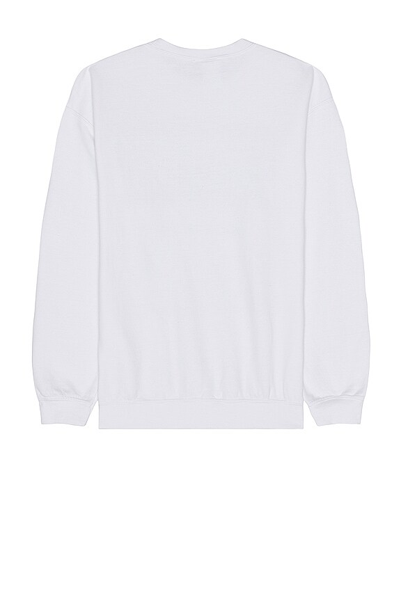view 2 of 3 Budweiser Label Sweater in White