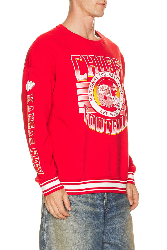 view 2 of 5 SUDADERA CHIEFS in Licorice