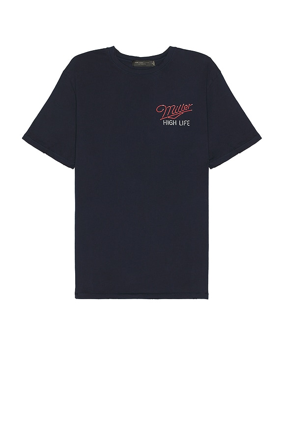 view 2 of 3 Welcome To The High Life Tee in Navy