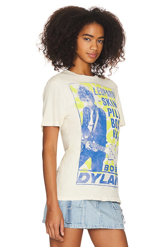 view 2 of 4 Bob Dylan Leopard Skin Tee in Birch