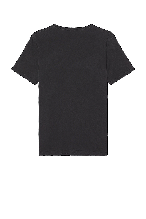 view 2 of 3 Def Leppard On Through The Night Tee in Vintage Black