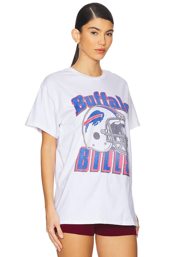 view 2 of 4 Bills Throwback Helmut Tee in White