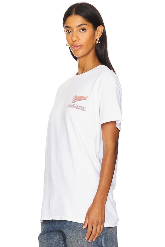 view 2 of 4 Miller High Life Waterfall T-Shirt in White