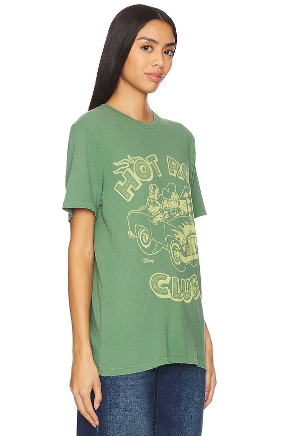 view 2 of 4 Mickey And Minnie Hot Rod T-Shirt in Peridot in Green