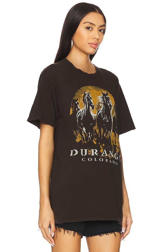 view 2 of 4 T-SHIRT DURANGO COLORADO in Coffee