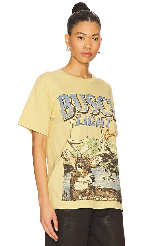 view 2 of 4 Busch Light Deer Tee in Dusty Citron